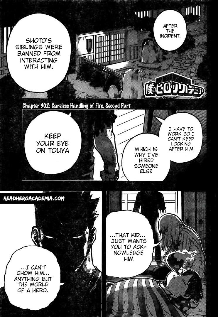 Boku no Hero Academia Chapter 302 1